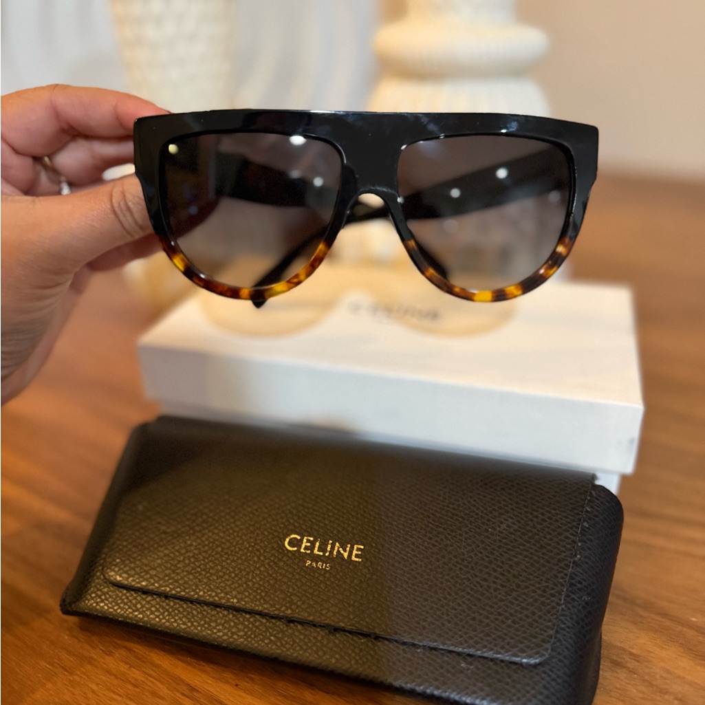 Celine Black And Brown Women's Sunglasses